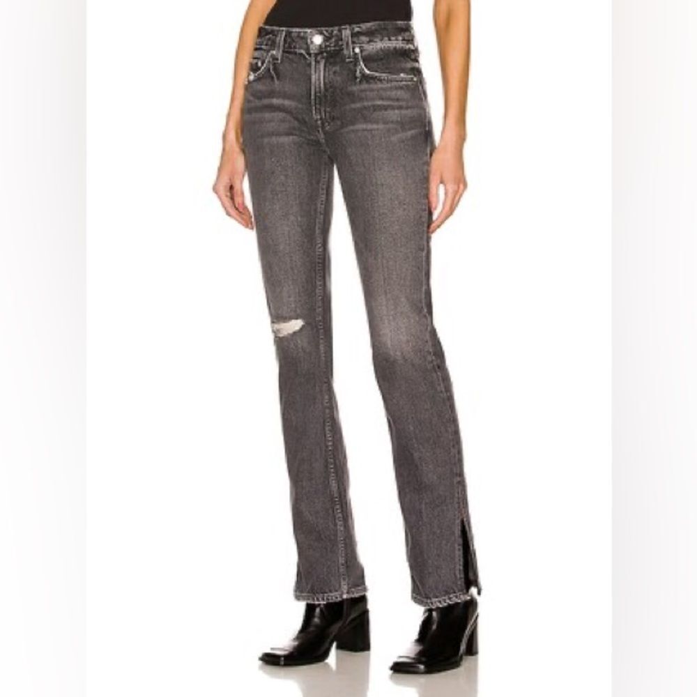 GRLFRND Hailey Low Rise Slim Boot Jeans Size 27